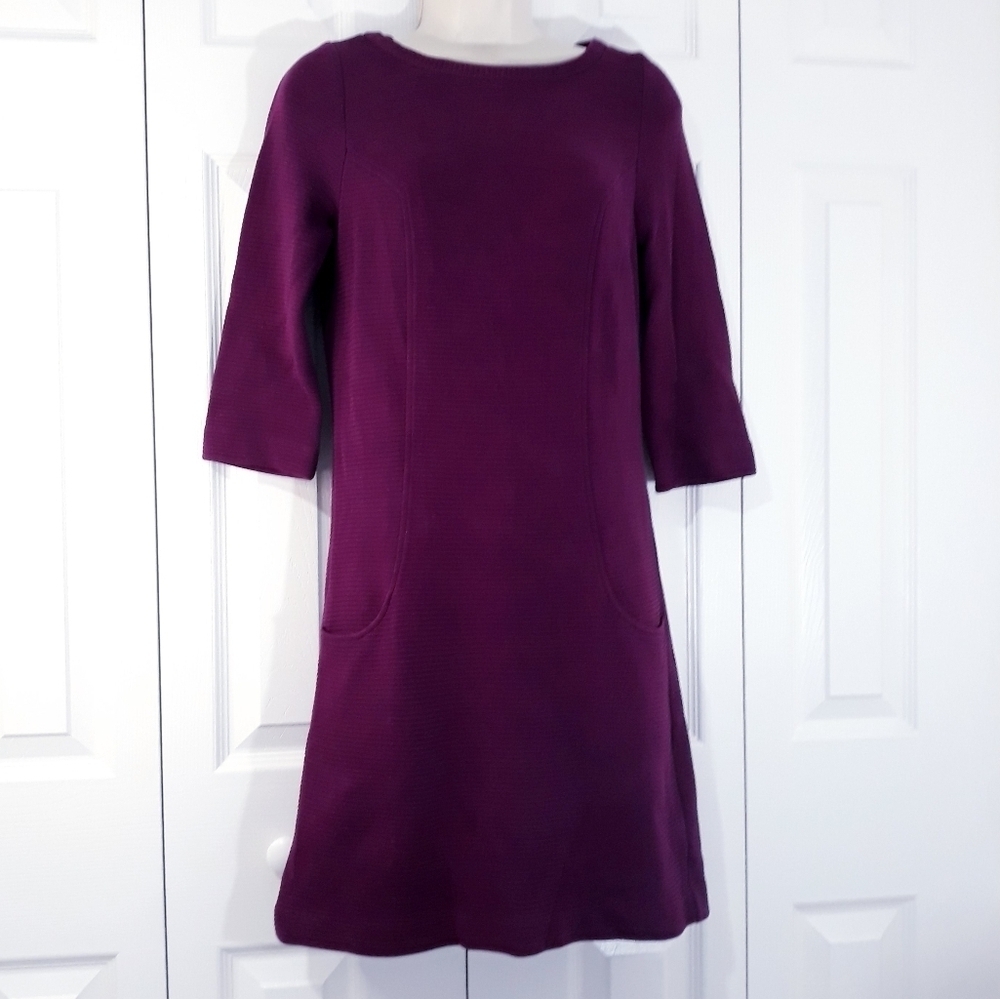 Boden Plum Purple Mini Dress